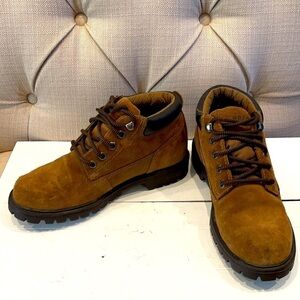 Brahma Oil Resistant Waterproof Brown Ankle Boots